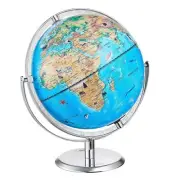VEVOR Educational Globe for Kids, 10 in/254 mm, Interactive AR World Globe with