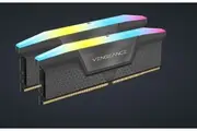 Corsair Vengeance RGB 32GB (2x16GB) DDR5 DRAM 6000MT/s CL36 AMD EXPO & Intel XMP Memory Kit CMH32GX5M2M6000Z36