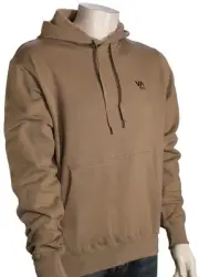 RVCA VA Essential Pullover Hoody - Dark Khaki - New