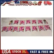 15 piece Doc McStuffins HAPPY BIRTHDAY Party Banner.