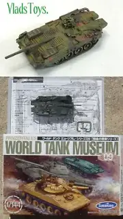 Takara 1:144 WTM World Tank Museum 9 Strv.103B Type S NATO Camouflage (167) USA