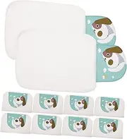 Totority Soft Cotton Baby Towels 10 Pack Newborn Towels Great Absorbency for Seniors Bibs Bath