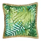 NEW KOO Home Tropics Leaf Printed Cushion By Spotlight