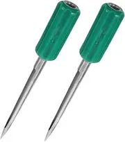 FONDOTIN Grain Powder Sampler Sharp Tip Metal Sampling Needle for Soil Corn Rice