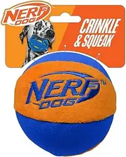 Nerf Dog Ultra-Track Ball Toy, Large, Blue/Orange