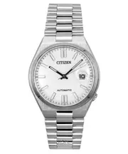 Citizen Tsuyosa White Dial Stainless Steel Automatic NJ0150-81A 50M Mens Watch