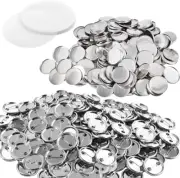 3 INCH (75MM)Metal PIN Back Button Parts (1500pcs) for Badge Maker - Shell & Pin