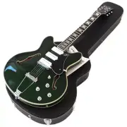 Acoustic Electric Guitar Vox Bobcat BC-S66 GR Green Maple Body Mahogany Neck