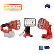 LED Work Flash Light Torch Lamp For Milwaukee 18V M18 Li-ion Battery charger