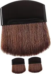 ASAKKURA Professional Makeup Brushes Set 3pcs Mini Face Blush Brush Smooth Application for Powder Foundation for Travel