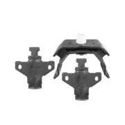 Front + Rear Engine Mount Kit for Toyota Hilux KUN26R 3.0L 4Cyl 5 Spd Auto Man