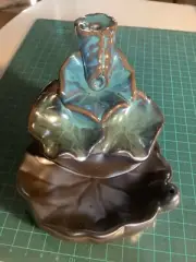 BROWN/BLUE BACKFLOW INCENSE BURNER