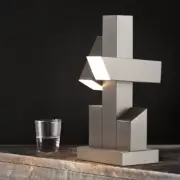 Interstellar TARS Style LED Stainless Steel Desk Lamp Adjustable Lights
