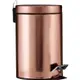 《Premier》腳踏式垃圾桶(玫瑰金3L) | 回收桶 廚餘桶 踩踏桶