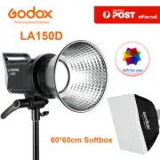 Godox LA150D Stuido Photo LED Video Light APP Control with 60*60cm Softbox
