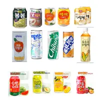 在飛比找蝦皮購物優惠-韓國罐裝飲料|韓國海太水梨葡萄汁橘子汽水甜米露農協水蜜桃汁蘋