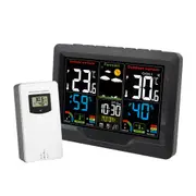 Wireless Thermometer and Humidity Monitor with LCD Color Display