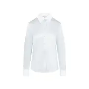 [Loewe] Loewe-Light Blue Silk Shirt-Donna 36 FR