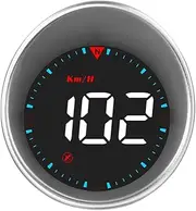 Daseeme Car HUD Car Head-up Display Digital Speedometer Display Driving Mileage, Compass Angle, Overspeed Alarm and Fatigue Driving Alarm