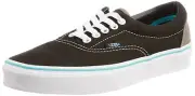 VANS ERA MENS SZ 7.5 WOMENS 9 POP LACE BLACK BLUE CURACAO SHOES CANVAS SKATE