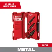 Milwaukee Step Drill Bit Kit, 3-Pc., Model# 48-89-9221