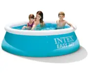 6FT New INTEX Fast Set Inflatable Swimming Pool Above Ground Backyard Portable