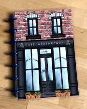 Schitt's Creek Inspired "Rose Apothecary" Cover Set 4 use w/ MINI Happy Planner
