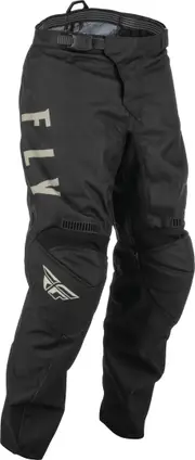 Fly Racing F-16 Youth Motocross Pants, black-grey, Size XL Black Grey