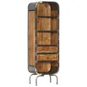 Highboard 40x30x126 cm Solid Wood Mango vidaXL