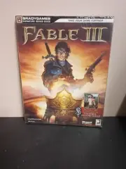 Fable III Official Strategy Guide Book - Brady Games NEW FACTORY SEALED