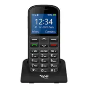 Opel Mobile Bigbutton M 4G Phone 2.2" Keypad - Black [OPE-BIGBM-BLK]