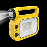 Camping Light Rechargeable,Camping Lantern Flashlight Rechargeable | Multi-Purpose Spotlight Lantern for Fishing Hiking Power Outage Outdoor Night Walking
