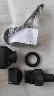 Dyson Supersonic Blow Dryer Attachment Lot & STAND