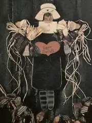 Tole Painting Pattern Packet: Thanksgiving Pilgrim by Barbara Lloyd