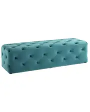 Modway Amour 60in Tufted Button Entryway Performance Velvet Bench