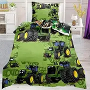 DASIAUTOEM Children's Bed Linen 100 x 135 cm + Pillowcase 40 x 60 cm, Baby Bedding Complete Set, Gamer Bed Linen Boys Girls Reversible Set with Zip for Children and Babies