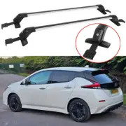 43.3" Car Top Roof Rack Cross Bar Luggage Carrier+Lock For Nissan Leaf 2011-2024