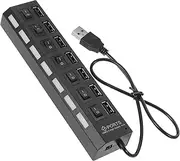 ARTIBETTER Port 7 Line Concentration Multiple USB Extra USB Ports for Laptops USB Hub Extension Hub USB Multi USB Port USB Splitter USB Port Expander USB Port Hub USB Multiple Port