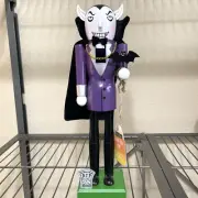 Halloween Nutcracker Dracula Candy Corn Lane New Decor Decorations