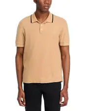 Atm Anthony Thomas Melillo Tipped Pique Polo Shirt