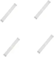 Operitacx 4pcs Folder Display Stand Hanging Display Rack Equipment Gears Small Gears Page-turning Folders Props Decoration Solid Crafts Unique Knob Storage Ties Adjustable Knob White Iron