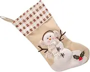 ULDIGI Cute Design Christmas Stocking Holiday Ornament for Christmas Tree Personalized Stockings Decorations Xmas Tree Hanging Decor