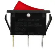 Rocker Switch Electric Fireplace Heater 120V On-Off For Desa FMI 120927-24