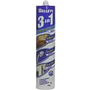 Selleys 480g White 3-in-1 Silicone Sealant