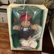 NIB Vintage 1985 Cabbage Patch Kids Brown Hair/Eyes Boy Doll Homer Herbie
