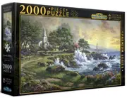 Thomas Kinkade Seaside Haven Puzzle, 2000 Piece