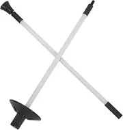 Toyvian Sturdy Portable Golf Flagstick Detachable Section Design for Transportation for Practice Effortless Ball Retrieval Versatile Golf Accessory