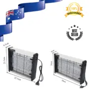 Electric UV Mosquito Fly Insect Pest Killer Bug Zapper Trap Lamp In/outdoor