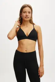 [Body] Body - Pinstripe High Apex Crop - Black pinstripe XS BLACK PINSTRIPE