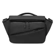 Waterproof Men Messenger Bag With Usb Charging Port Multifunctional Design